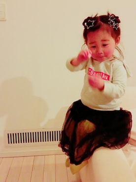 ダブルツインさん（キッズ・80cm）の春コーディネート