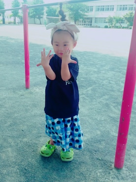 ダブルツインさん（キッズ・90cm）の秋コーディネート