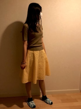 「TOCCA（トッカ）のアイテム」を使った、Sara さん（レディース・165cm）の夏コーディネート