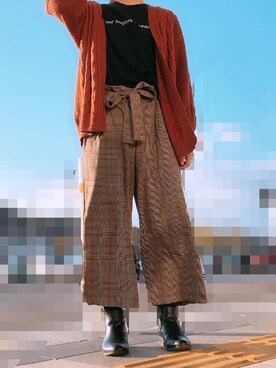 あかりさん（レディース・155cm）の春コーディネート