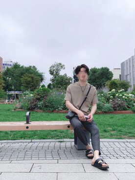 ___m.asaさん（メンズ・180cm）の夏コーディネート