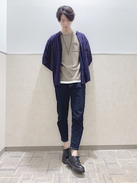 ___m.asaさん（メンズ・179cm）の秋コーディネート