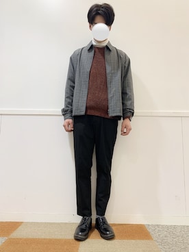 ___m.asaさん（メンズ・179cm）の冬コーディネート