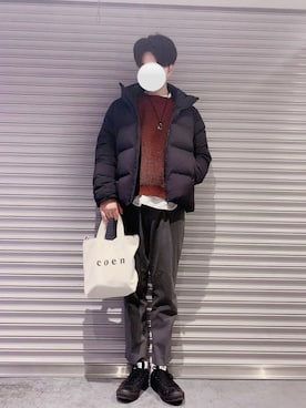 ___m.asaさん（メンズ・179cm）の冬コーディネート