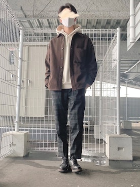 「新年一発目」｜「アイテム（その他アウター）」を使った、___m.asaさん（メンズ・178cm）の冬コーディネート
