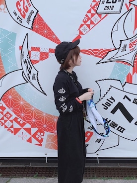 「ライブ」｜「アイテム（その他）」を使った、おたさん（レディース・151cm）の夏コーディネート