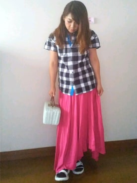 shinoさん（レディース・151cm）の夏コーディネート
