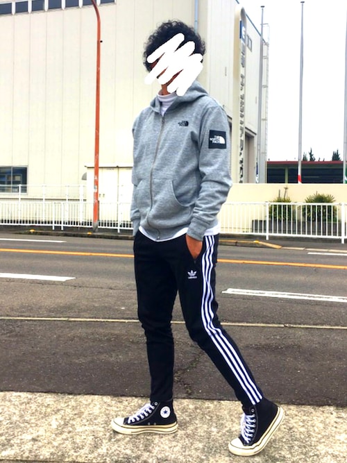 じゃむ The North Faceのパーカーを使ったコーディネート Wear
