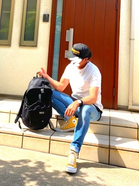 🍊じゃむさん（メンズ・174cm）の春コーディネート