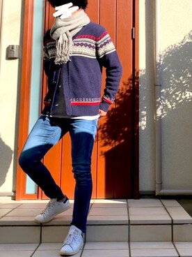 🍊じゃむさん（メンズ・174cm）の秋コーディネート