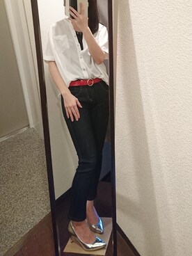 「Boisson Chocolat（ボワソンショコラ）のアイテム」を使った、SSSさん（レディース・156cm）の夏コーディネート