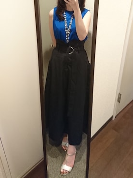 「Xti（エックスティーアイ）のアイテム」を使った、SSSさん（レディース・155cm）の夏コーディネート