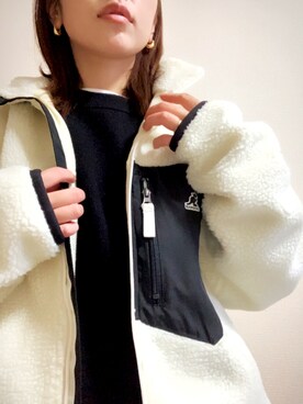 「KANGOL（カンゴール）のアイテム（ジャケット/アウター）」を使った、azu...【相互】さん（レディース・151cm）の冬コーディネート
