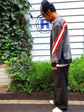 「FACETASM」｜「アイテム（その他）」を使った、Takahiro。さん（メンズ・175cm）の秋コーディネート