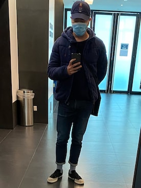 「POLO RALPH LAUREN（ポロ ラルフ ローレン）のアイテム（その他アウター）」を使った、Keitarsenal Tangさん（メンズ・178cm）の冬コーディネート