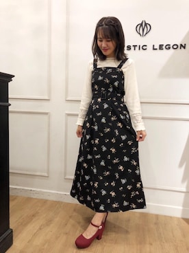 マジェスティックレゴンソラリアプラザ店スタッフさん(レディース・158cm)の夏コーディネート