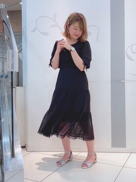 マジェスティックレゴンソラリアプラザ店スタッフさん（レディース・160cm）の春コーディネート