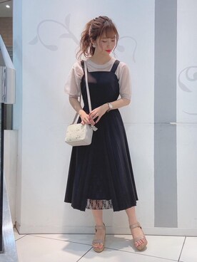 マジェスティックレゴンソラリアプラザ店スタッフさん(レディース・163cm)の夏コーディネート