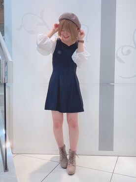 「マジェスティックレゴン天神ソラリアプラザ店」｜マジェスティックレゴンソラリアプラザ店スタッフさん（レディース・160cm）の秋コーディネート