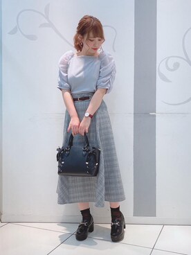 マジェスティックレゴンソラリアプラザ店スタッフさん(レディース・157cm)の秋コーディネート