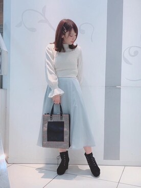 「マジェスティックレゴン天神ソラリアプラザ店」｜マジェスティックレゴンソラリアプラザ店スタッフさん（レディース・157cm）の秋コーディネート