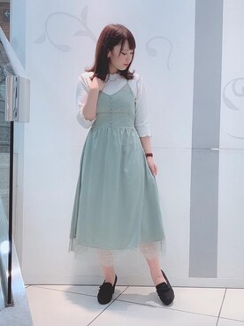 「マジェスティックレゴン天神ソラリアプラザ店」｜マジェスティックレゴンソラリアプラザ店スタッフさん（レディース・157cm）の秋コーディネート