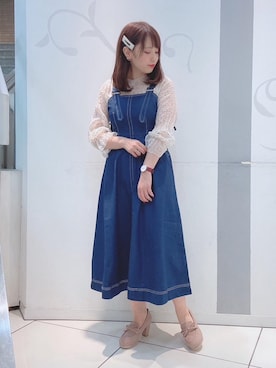 「マジェスティックレゴン天神ソラリアプラザ店」｜マジェスティックレゴンソラリアプラザ店スタッフさん（レディース・157cm）の秋コーディネート