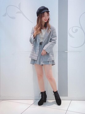 「マジェスティックレゴン天神ソラリアプラザ店」｜マジェスティックレゴンソラリアプラザ店スタッフさん（レディース・163cm）の秋コーディネート