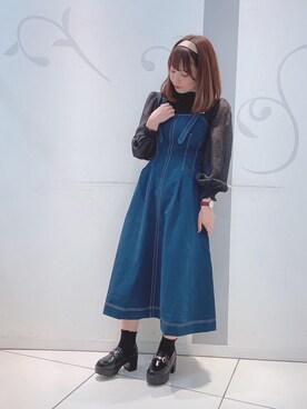 「マジェスティックレゴン天神ソラリアプラザ店」｜マジェスティックレゴンソラリアプラザ店スタッフさん（レディース・157cm）の秋コーディネート