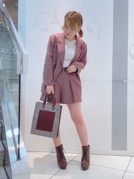 「マジェスティックレゴン天神ソラリアプラザ店」｜マジェスティックレゴンソラリアプラザ店スタッフさん（レディース・160cm）の秋コーディネート