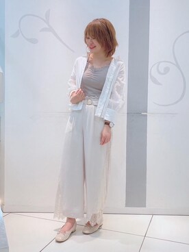 「マジェスティックレゴン天神ソラリアプラザ店」｜マジェスティックレゴンソラリアプラザ店スタッフさん（レディース・160cm）の秋コーディネート