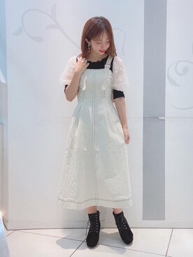 「マジェスティックレゴン天神ソラリアプラザ店」｜マジェスティックレゴンソラリアプラザ店スタッフさん（レディース・163cm）の秋コーディネート