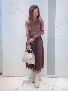 「マジェスティックレゴン天神ソラリアプラザ店」｜マジェスティックレゴンソラリアプラザ店スタッフさん（レディース・163cm）の秋コーディネート