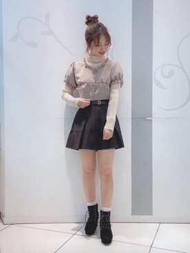 「マジェスティックレゴン天神ソラリアプラザ店」｜マジェスティックレゴンソラリアプラザ店スタッフさん（レディース・163cm）の秋コーディネート