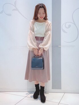 「マジェスティックレゴン天神ソラリアプラザ店」｜マジェスティックレゴンソラリアプラザ店スタッフさん（レディース・163cm）の秋コーディネート