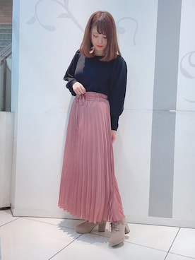 「マジェスティックレゴン天神ソラリアプラザ店」｜マジェスティックレゴンソラリアプラザ店スタッフさん（レディース・157cm）の秋コーディネート
