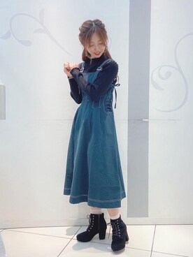 「マジェスティックレゴン天神ソラリアプラザ店」｜マジェスティックレゴンソラリアプラザ店スタッフさん（レディース・163cm）の秋コーディネート