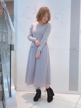 「マジェスティックレゴン天神ソラリアプラザ店」｜マジェスティックレゴンソラリアプラザ店スタッフさん（レディース・160cm）の秋コーディネート
