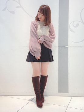 マジェスティックレゴンソラリアプラザ店スタッフさん（レディース・157cm）の秋コーディネート