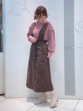 「マジェスティックレゴン天神ソラリアプラザ店」｜マジェスティックレゴンソラリアプラザ店スタッフさん（レディース・157cm）の秋コーディネート