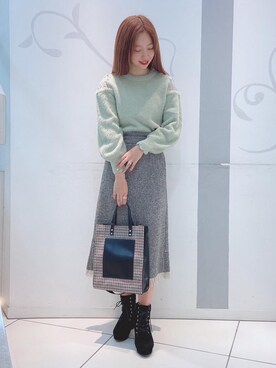 マジェスティックレゴンソラリアプラザ店スタッフさん(レディース・163cm)の秋コーディネート