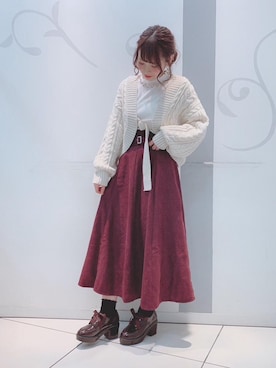 マジェスティックレゴンソラリアプラザ店スタッフさん(レディース・157cm)の秋コーディネート