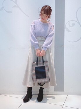 マジェスティックレゴンソラリアプラザ店スタッフさん(レディース・157cm)の秋コーディネート