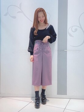 マジェスティックレゴンソラリアプラザ店スタッフさん（レディース・163cm）の秋コーディネート