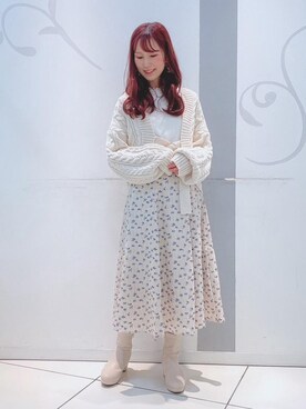 マジェスティックレゴンソラリアプラザ店スタッフさん(レディース・155cm)の秋コーディネート