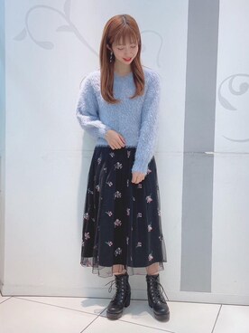 マジェスティックレゴンソラリアプラザ店スタッフさん（レディース・163cm）の秋コーディネート