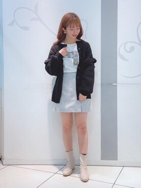 「マジェスティックレゴン天神ソラリアプラザ店」｜マジェスティックレゴンソラリアプラザ店スタッフさん（レディース・163cm）の冬コーディネート