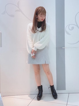 「マジェスティックレゴン天神ソラリアプラザ店」｜マジェスティックレゴンソラリアプラザ店スタッフさん（レディース・163cm）の冬コーディネート
