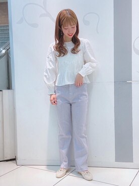「マジェスティックレゴン天神ソラリアプラザ店」｜マジェスティックレゴンソラリアプラザ店スタッフさん（レディース・163cm）の冬コーディネート