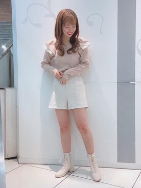 「マジェスティックレゴン天神ソラリアプラザ店」｜マジェスティックレゴンソラリアプラザ店スタッフさん（レディース・163cm）の冬コーディネート